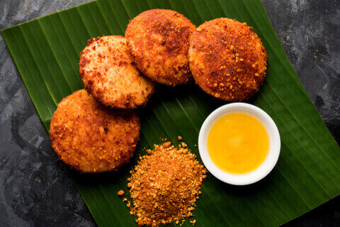 Ghee podi idli