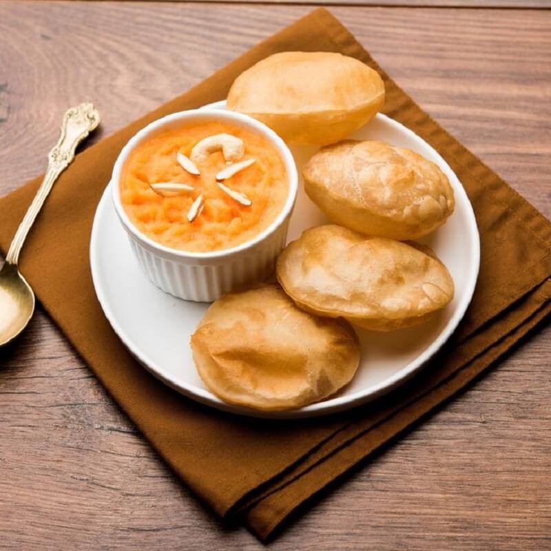 Halwa puri
